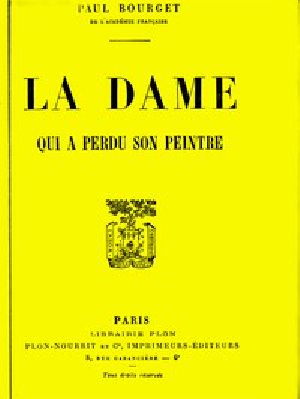 [Gutenberg 55072] • La dame qui a perdu son peintre